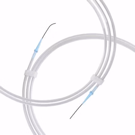 Medical Hydrophilic PTFE Coated Nitinol J Tip Catheter Guide Wire