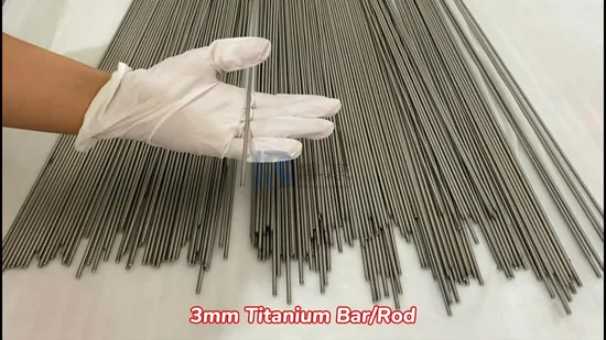 ASTM F136 Ti6al4V Eli 티타늄 바